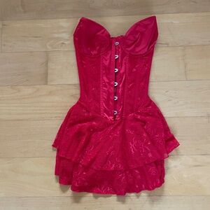 Sold out Outcast Red Mini dress - xs